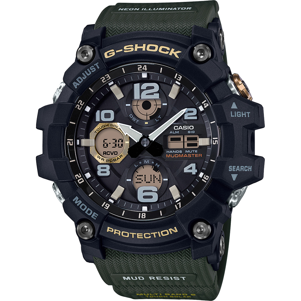 G-Shock Mudmaster GWG-100-1A3ER Horloge