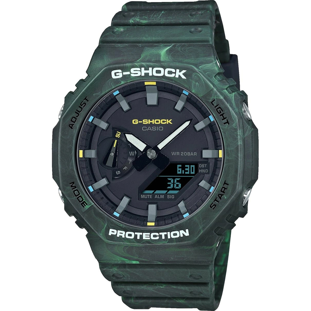 G-Shock Classic Style GA-2100FR-3AER Mystic Forest Horloge
