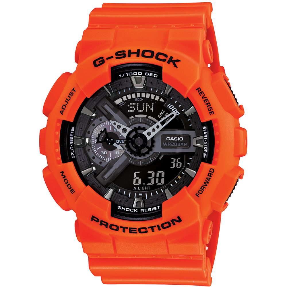 G-Shock Classic Style GA-110MR-4A Rescue Orange Horloge
