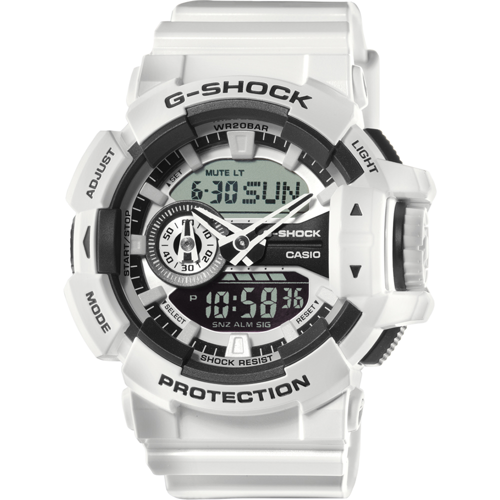 G-Shock Classic Style GA-400-7AER Rotary Switch Horloge