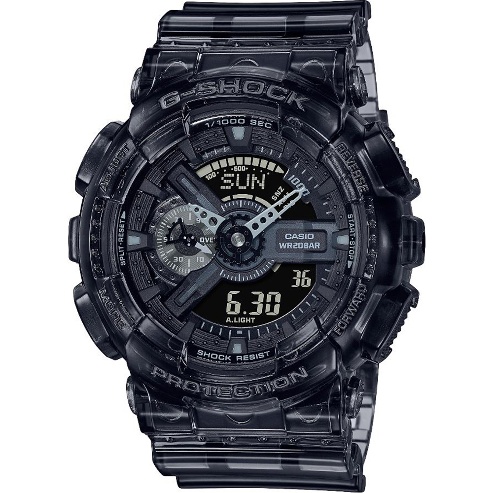 G-Shock Classic Style GA-110SKE-8AER Skeleton Series - Black Horloge