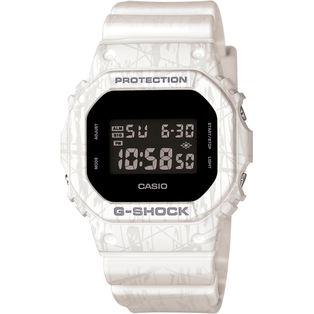 G-Shock Classic Style DW-5600SL-7ER Slash Pattern Horloge