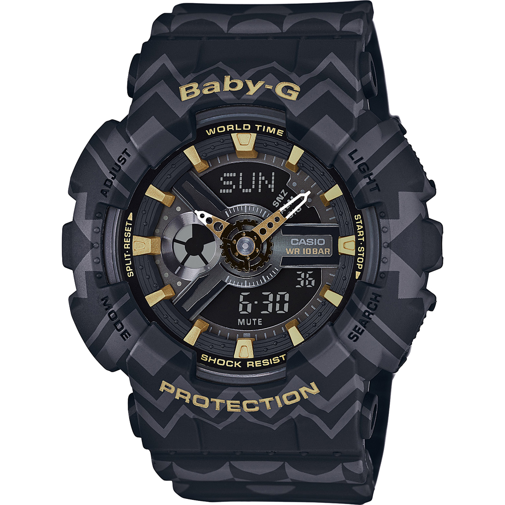 G-Shock Baby-G BA-110TP-1AER Special Tribal Patern Horloge