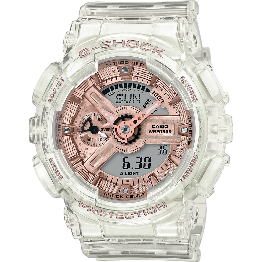 G-Shock GMA-S110SR-7AER Jelly-G Horloge