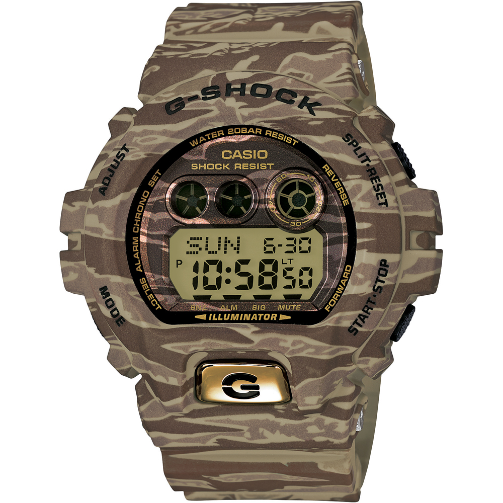 G-Shock Classic Style GD-X6900TC-5 Team Camouflage Horloge