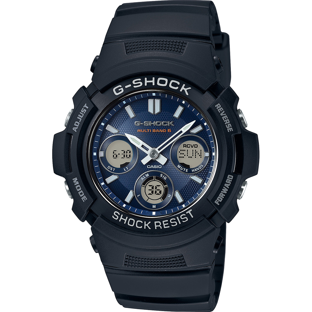G-Shock Classic Style AWG-M100SB-2AER Waveceptor Horloge