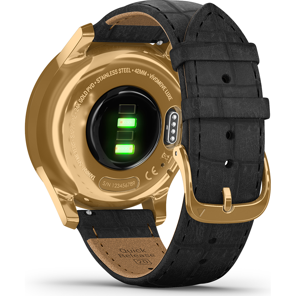 Garmin Vivomove 010-02241-02 Vivomove Luxe horloge • EAN: 0753759234522 •  Horloge.be