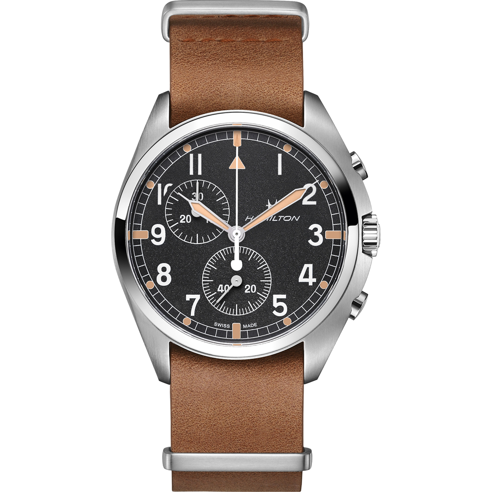 Hamilton Aviation H76522531 Khaki Pilot Pioneer Horloge