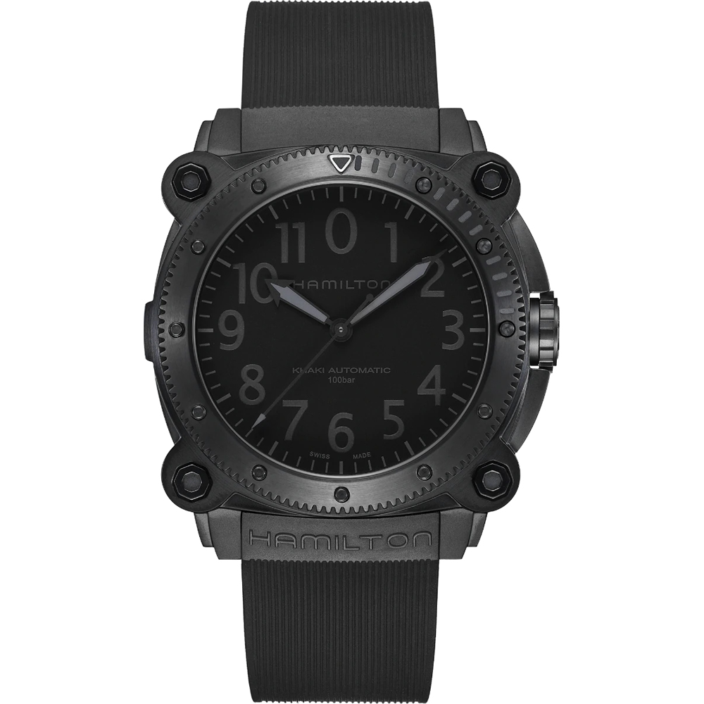 Hamilton Navy H78505330 Khaki Navy BelowZero Horloge