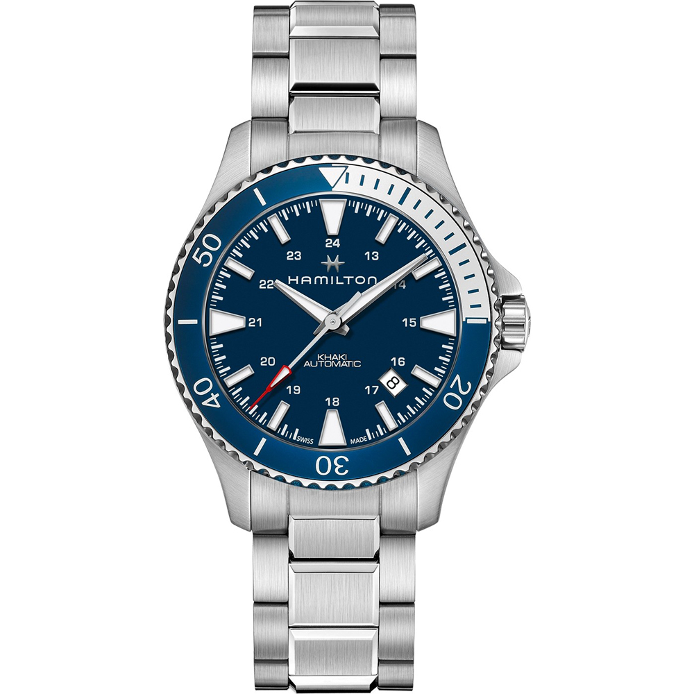 Hamilton Navy H82345141 Khaki Navy Scuba Horloge