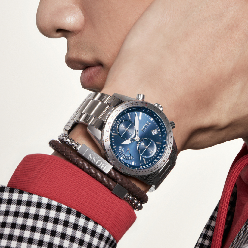 Hugo Boss Boss 1513850 Pilot Edition Chrono horloge • EAN: 7613272427142 •  Horloge.be