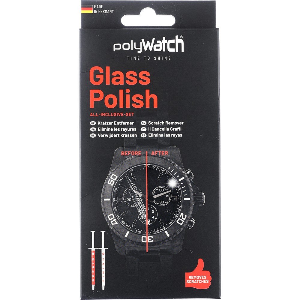 HWG Accessories POLYGLASS Polywatch glass polish Reiniging en onderhoud