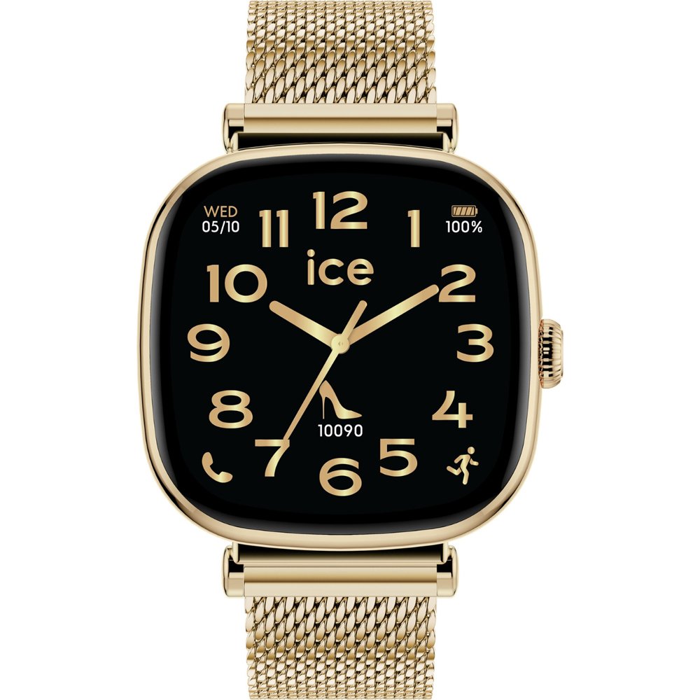 ICE-WATCH - Ice Smart Black Navy - Montre Connectée Noire Mixte avec
