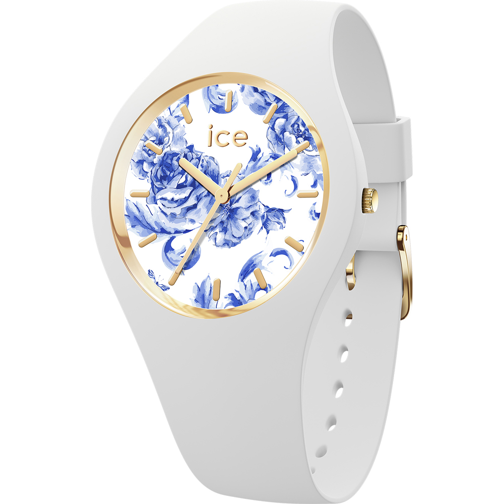 Ice-Watch Ice-Silicone 019226 ICE Blue - White porcelain horloge