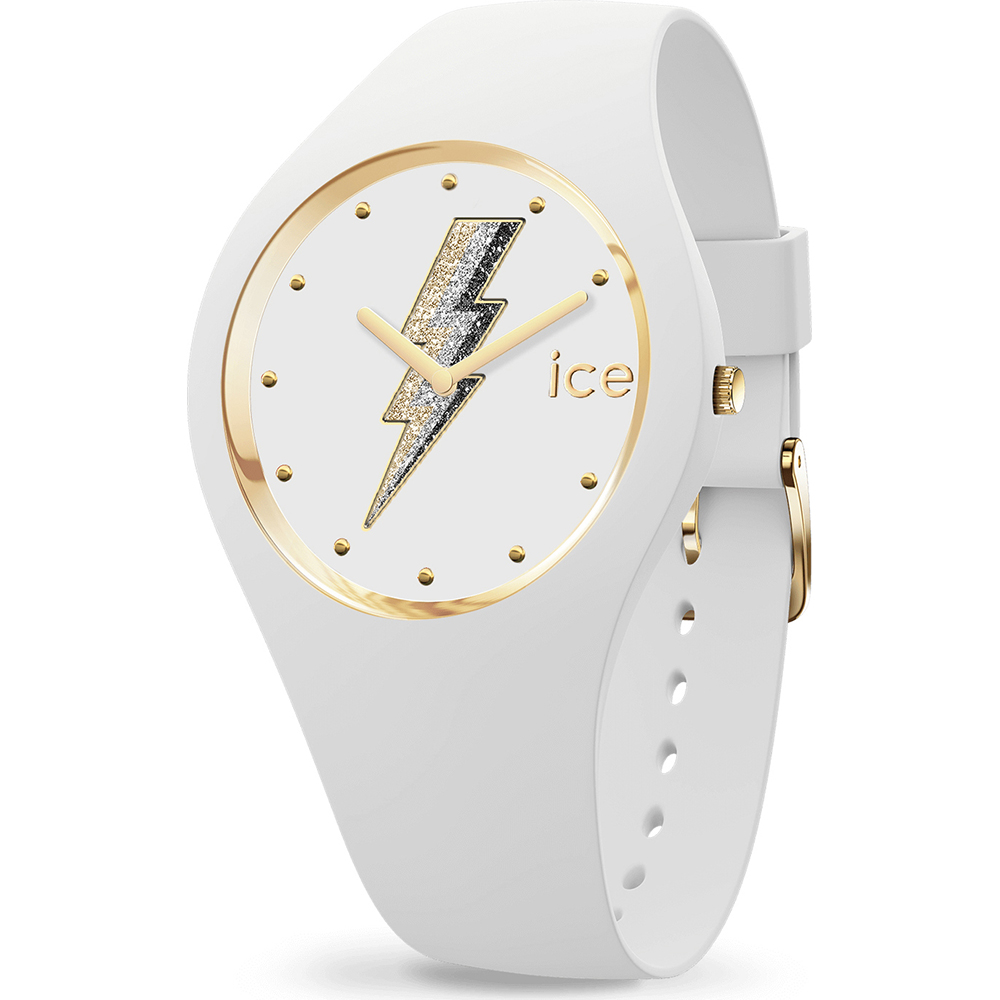 Ice-Watch Ice-Silicone 019857 ICE Glam Rock - Electric White horloge
