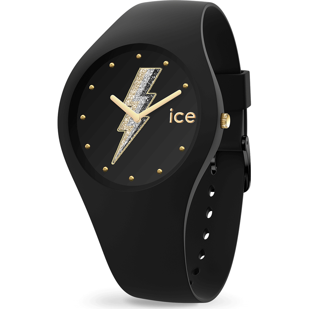 Ice-Watch Ice-Silicone 019858 ICE Glam Rock - Electric Black horloge