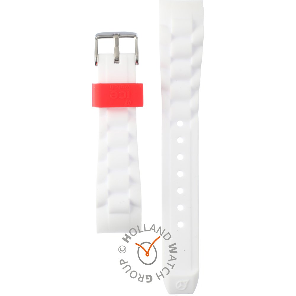 Ice-Watch Straps B000166 SI.WD.S.S.10 ICE White band