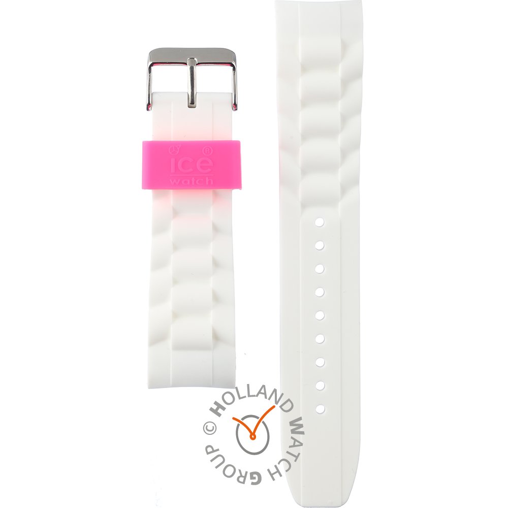 Ice-Watch Straps 004973 SI.WP.B.S.11 ICE White band