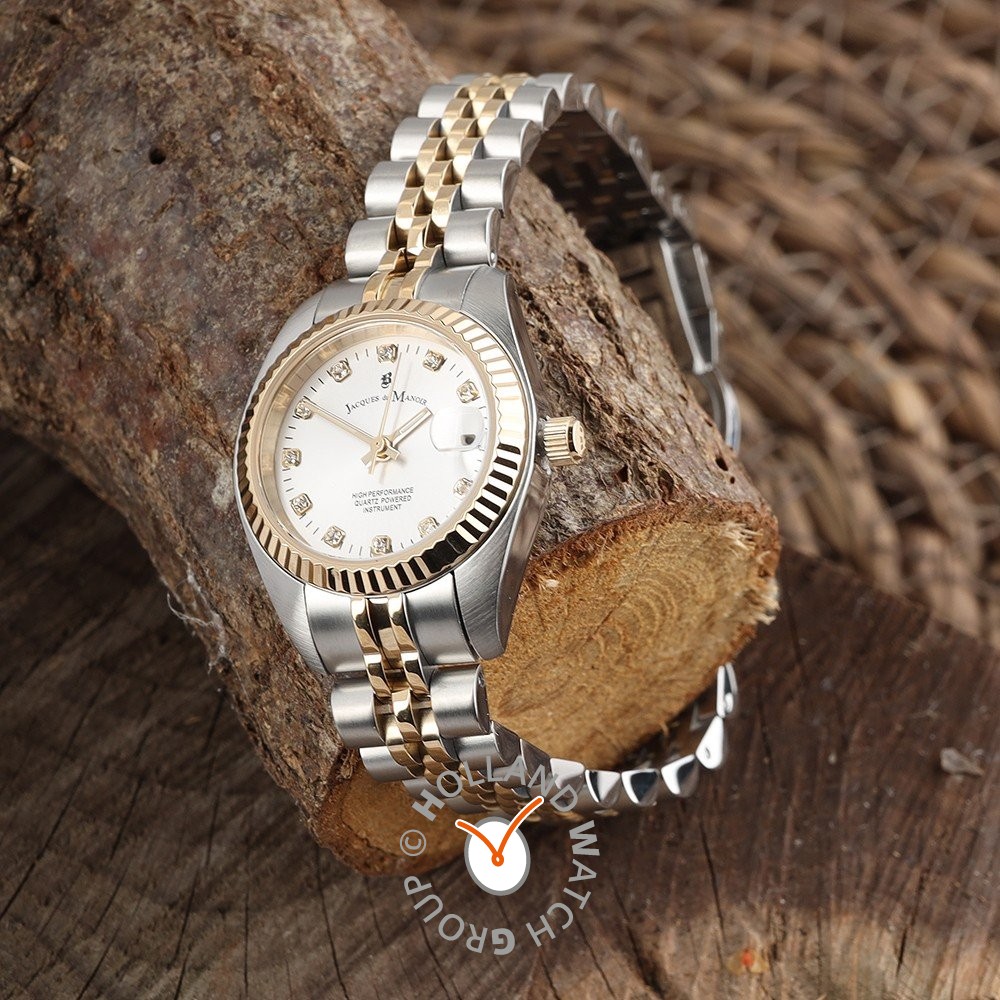 Jacques Du Manoir Orologio Dress NROP.16, Oro rosa, Bracciale