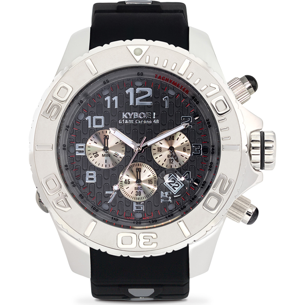 Watch Swimming watch Chrono Silver Darkness KYM-002-48