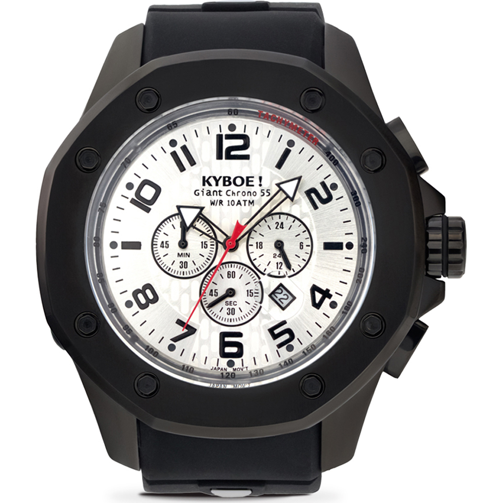 Kyboe KPB-001-55 Port Black Horloge
