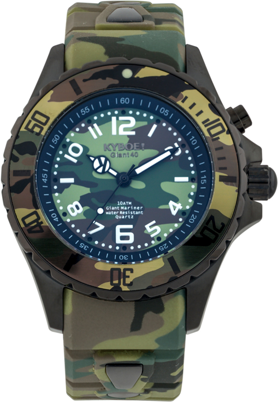 Kyboe CS.40-004 Woodland Camo Horloge