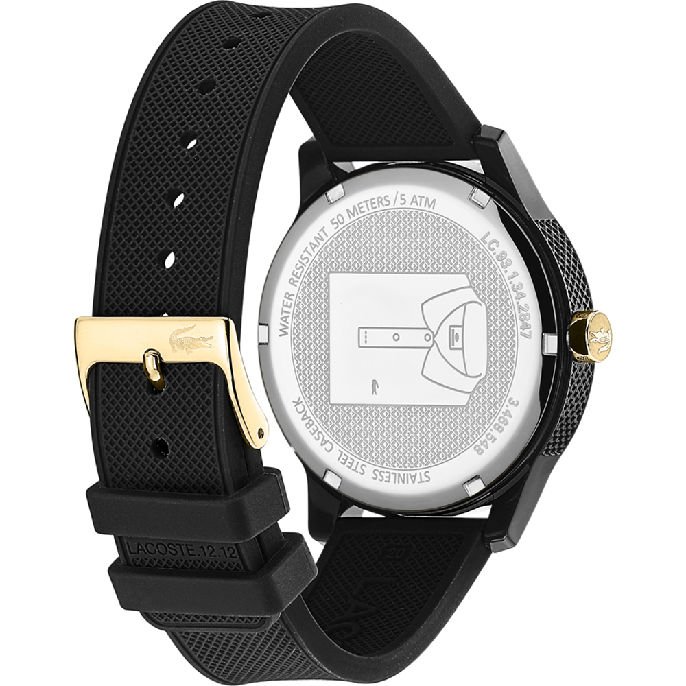 Lacoste 2011010 12.12 horloge • EAN: 7613272318020 • Horloge.be