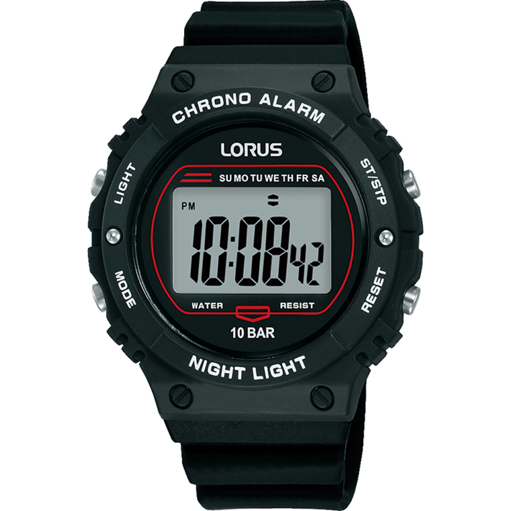 Lorus Digital R2313PX9 Gents Horloge