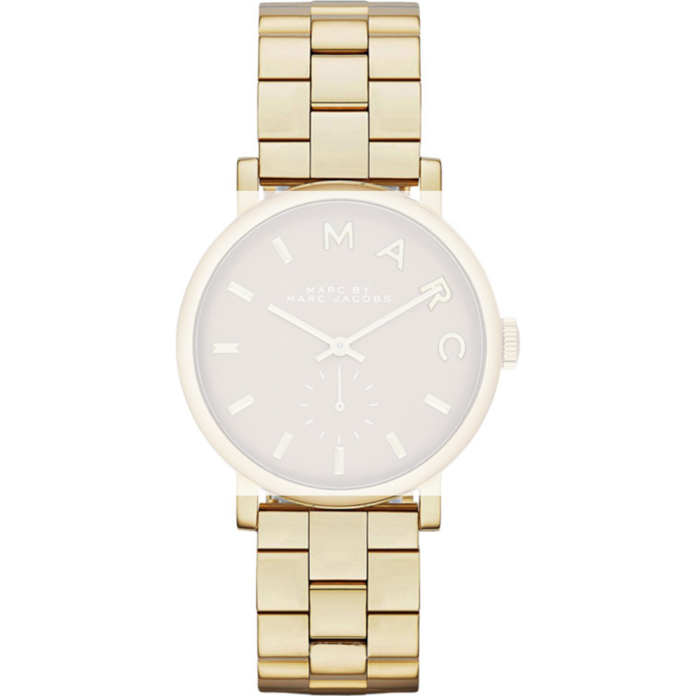 Marc Jacobs Horlogebanden AMBM3243 Baker Medium • Officieel merkdealer •  Horloge.be