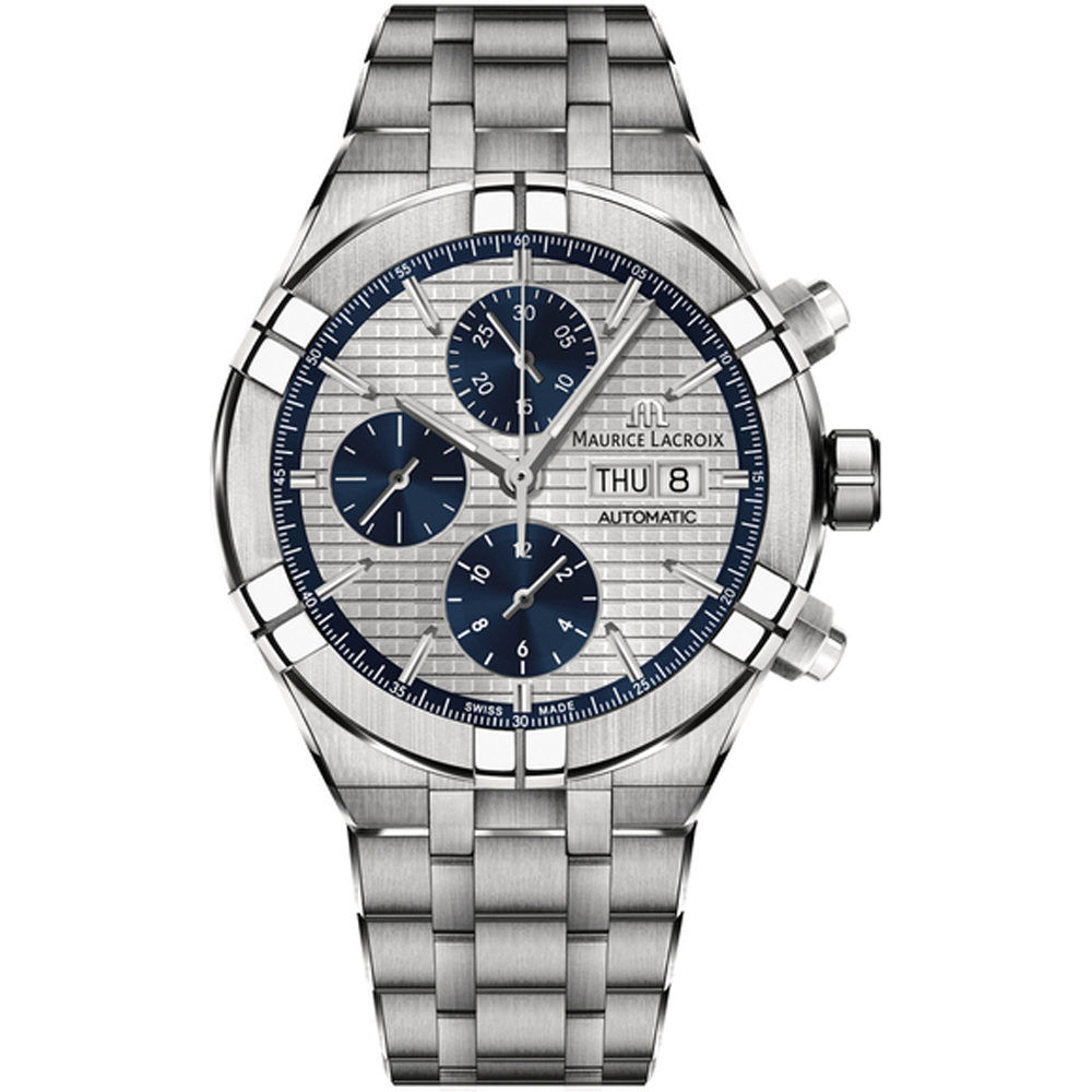 Maurice Lacroix AI6038-SS002-131 Aikon Automatic Chronograph Horloge