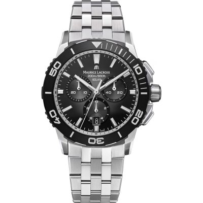 Maurice Lacroix Pontos PT1038-SSL22-330-1 Pontos S Solar Chronograph Horloge