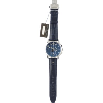 Maurice Lacroix Pontos PT6388-SS001-420-4-SC Pontos Chronograph Horloge