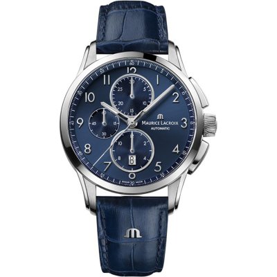 Maurice Lacroix Pontos PT6388-SS001-420-4-SC Pontos Chronograph Horloge