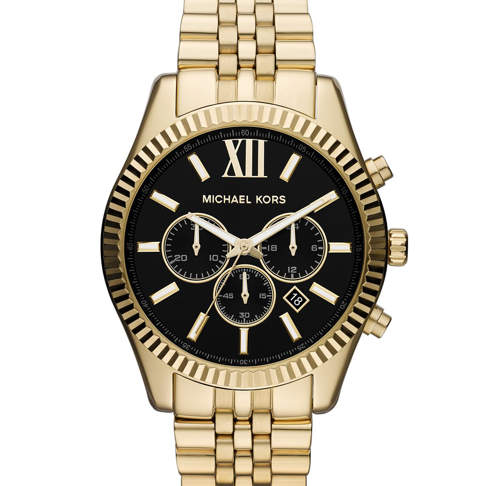 Michael Kors Watch Chrono Lexington Big MK8286