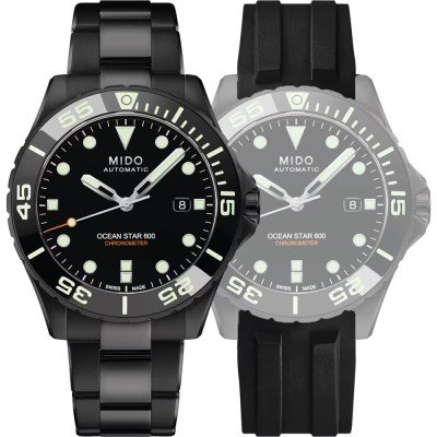 MIDO Ocean Star M0266083305100 Ocean Star 600 Chronometer Horloge