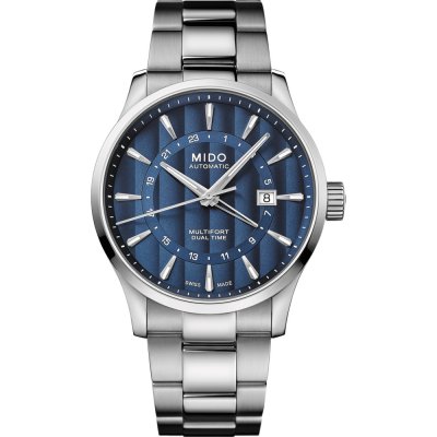 MIDO Multifort M0384291104100 Multifort Dual Time Horloge