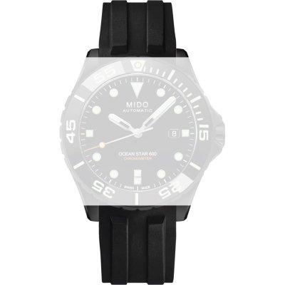 MIDO Straps M603017384 Ocean Star 600 Chronometer band