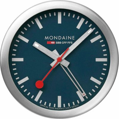 Mondaine Railways A997.MCAL.46SBV.2 Mini Table and Wall Clock Klok