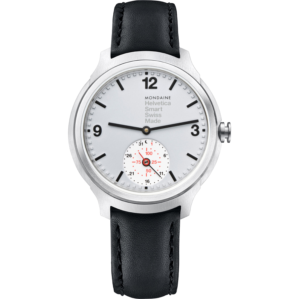 Mondaine Helvetica MH1.B2S80.LB Helvetica 1 Smart - Limited Edition Horloge