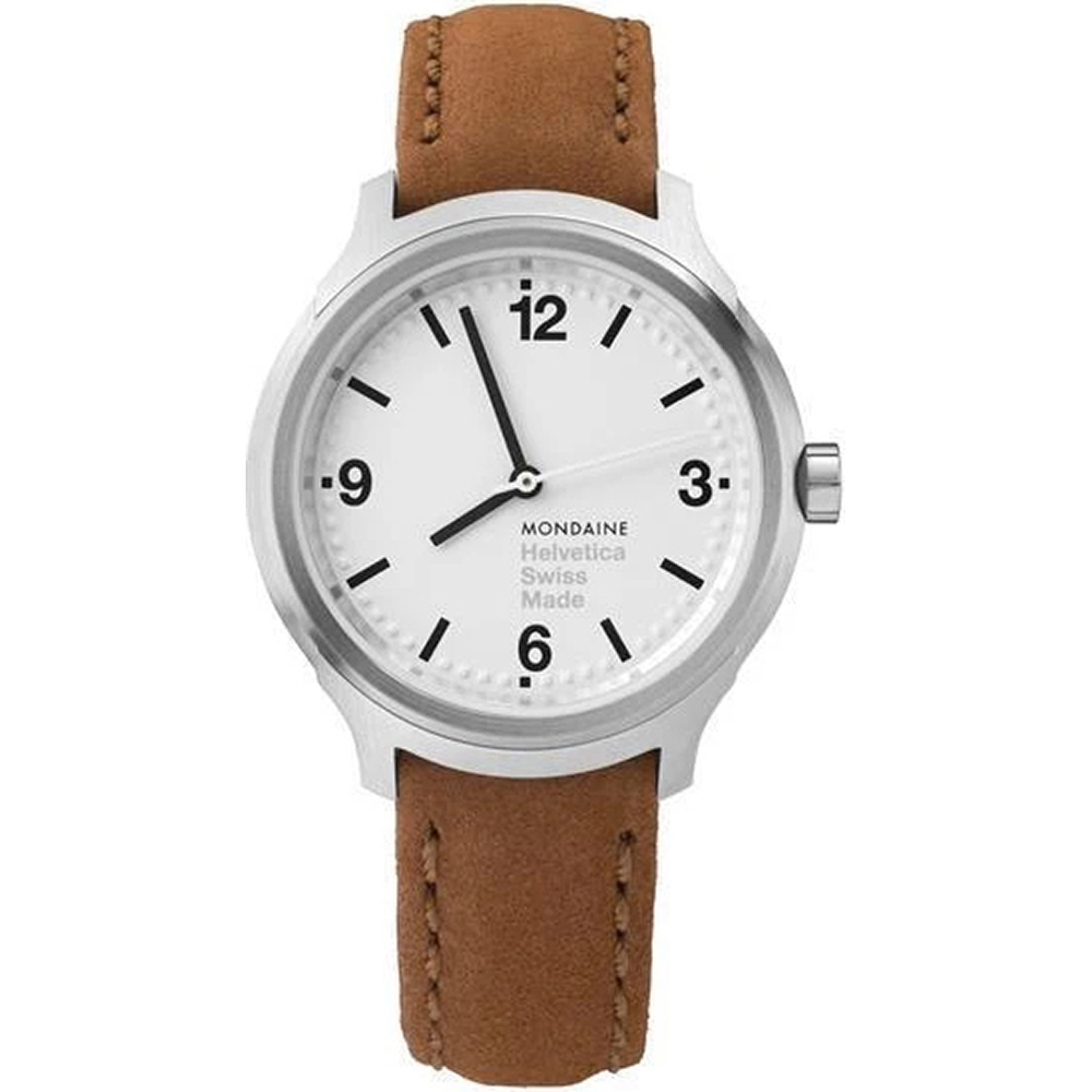 Mondaine Helvetica MH1.B3110.LG Helvetica Bold Horloge