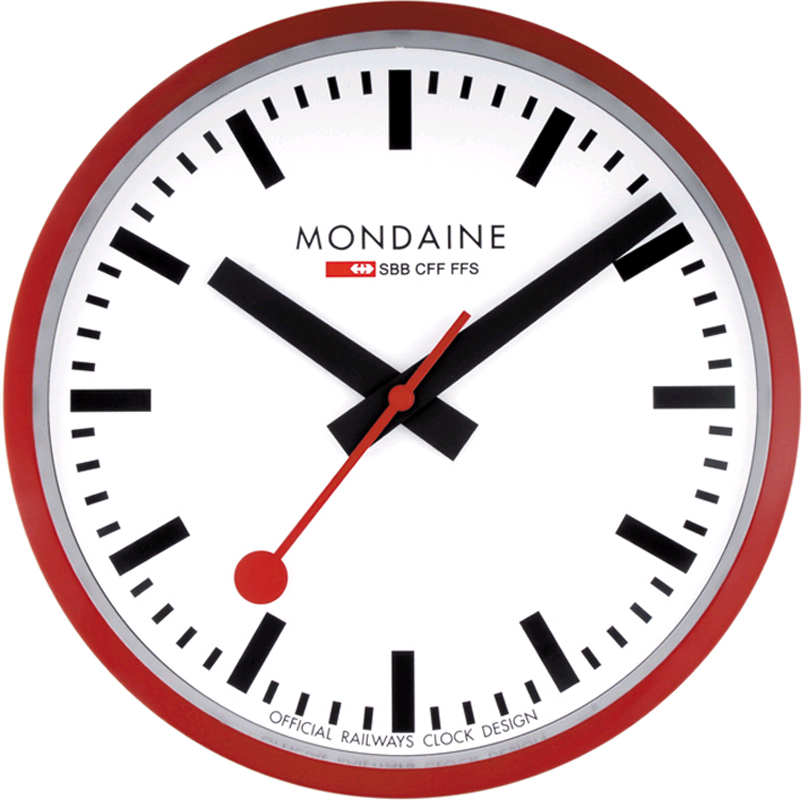 Mondaine A990.CLOCK.11SBC Wall Clock 25 cm Klok