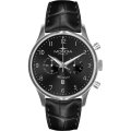 Mondia MI-6564-SS-BKAR-CP Madison Horloge