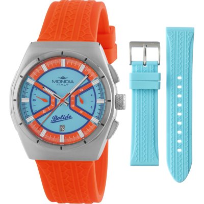 Mondia MI-819-SS-AZOR-CG Rally Legend Chrono Set Horloge