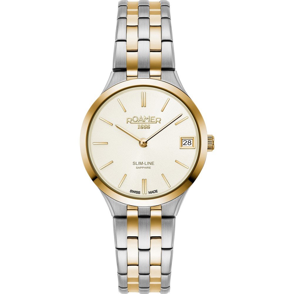 Roamer Slim-Line 512857-47-15-20 Slim-Line Classic Ladies Horloge