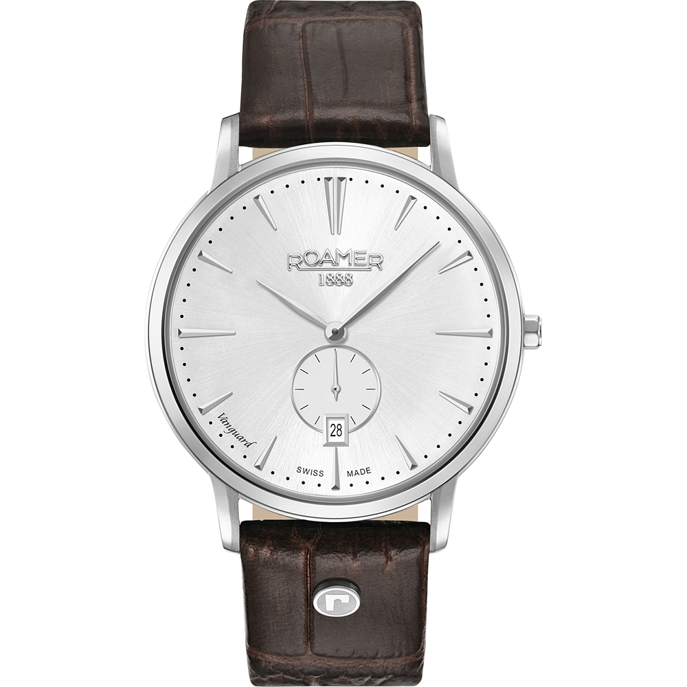 Roamer Slim-Line 980812-41-15-09 Vanguard Slim Line Small Second Horloge