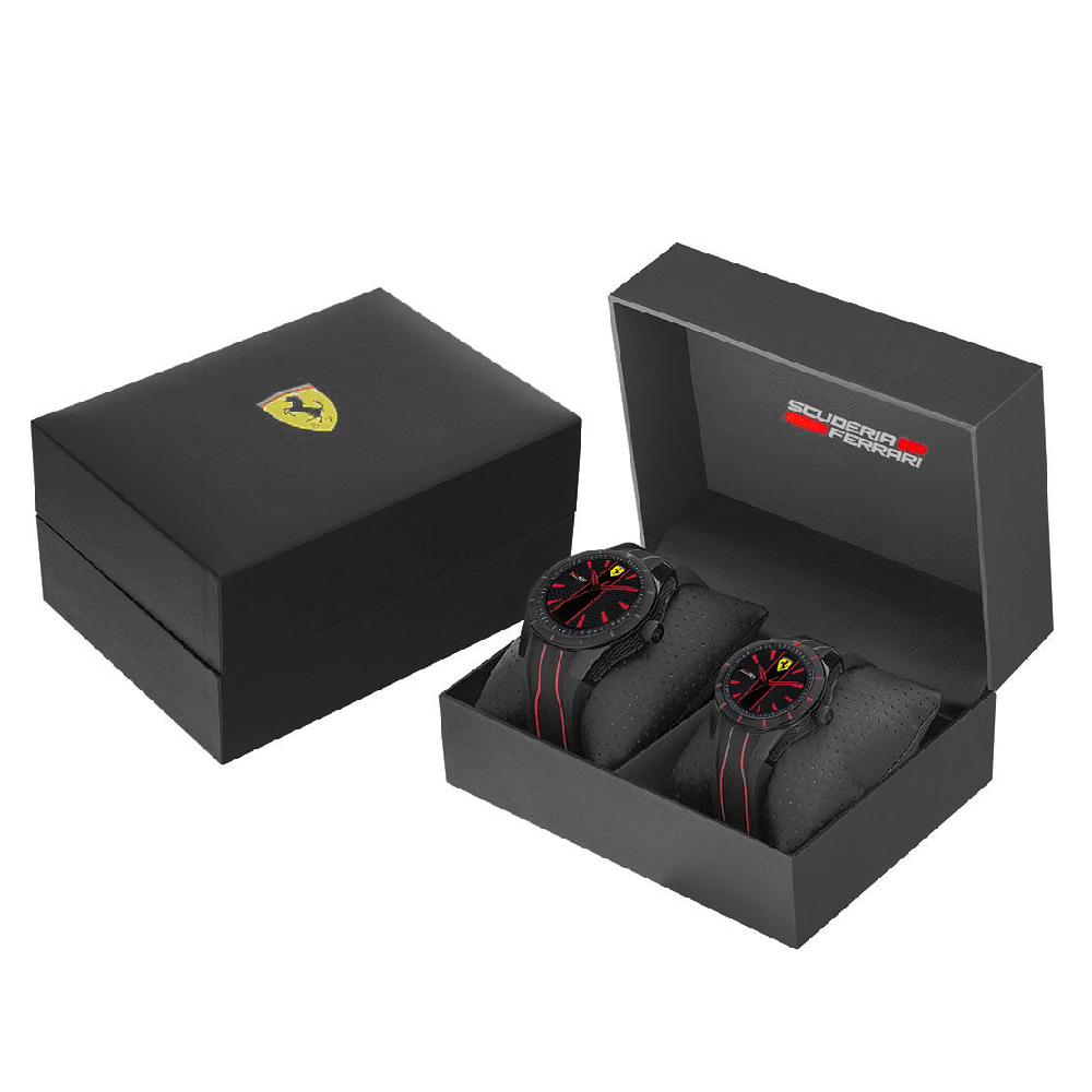 Scuderia Ferrari 0870021 RedRev Gift Set Horloge