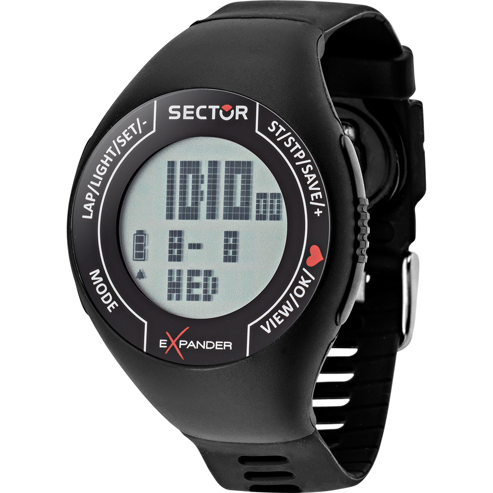 Sector R3251473001 Cardio Horloge
