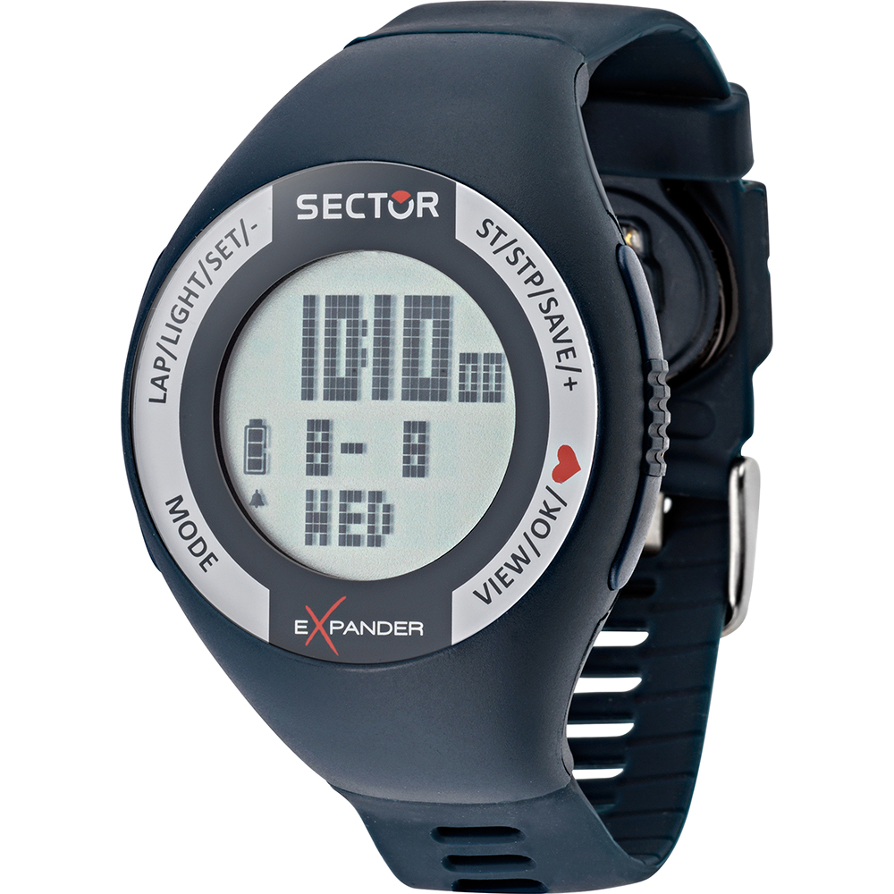 Sector R3251473002 Cardio Horloge