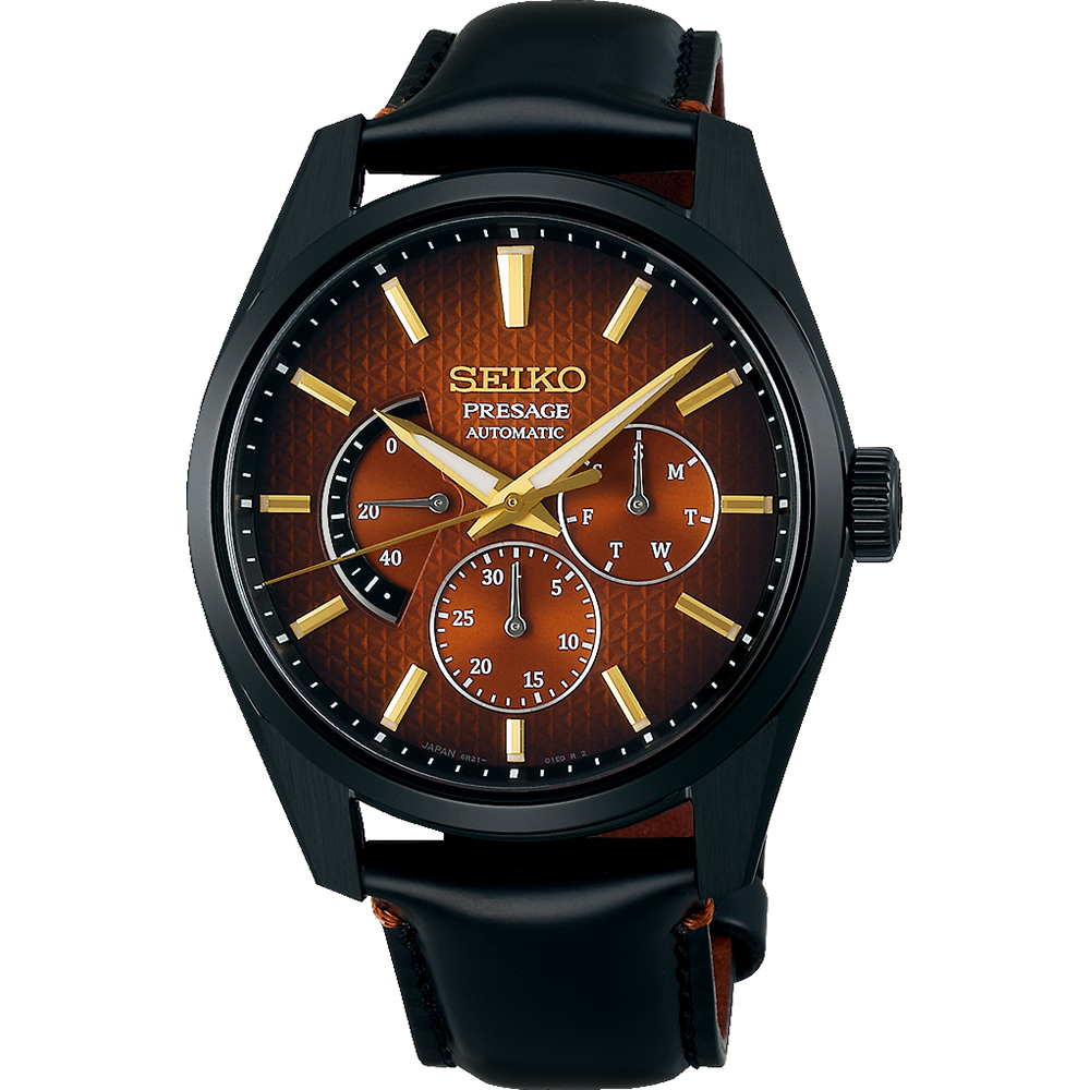 Seiko Sharp Edged SPB329J1 Presage - Sharp Edged horloge