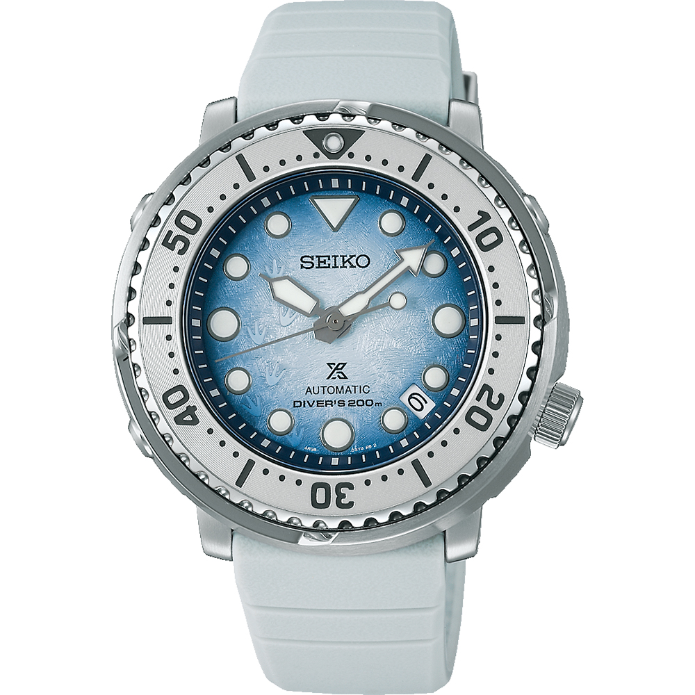 Seiko Save the Ocean SRPG59K1 Prospex - Antarctica Tuna - Save the Ocean Horloge